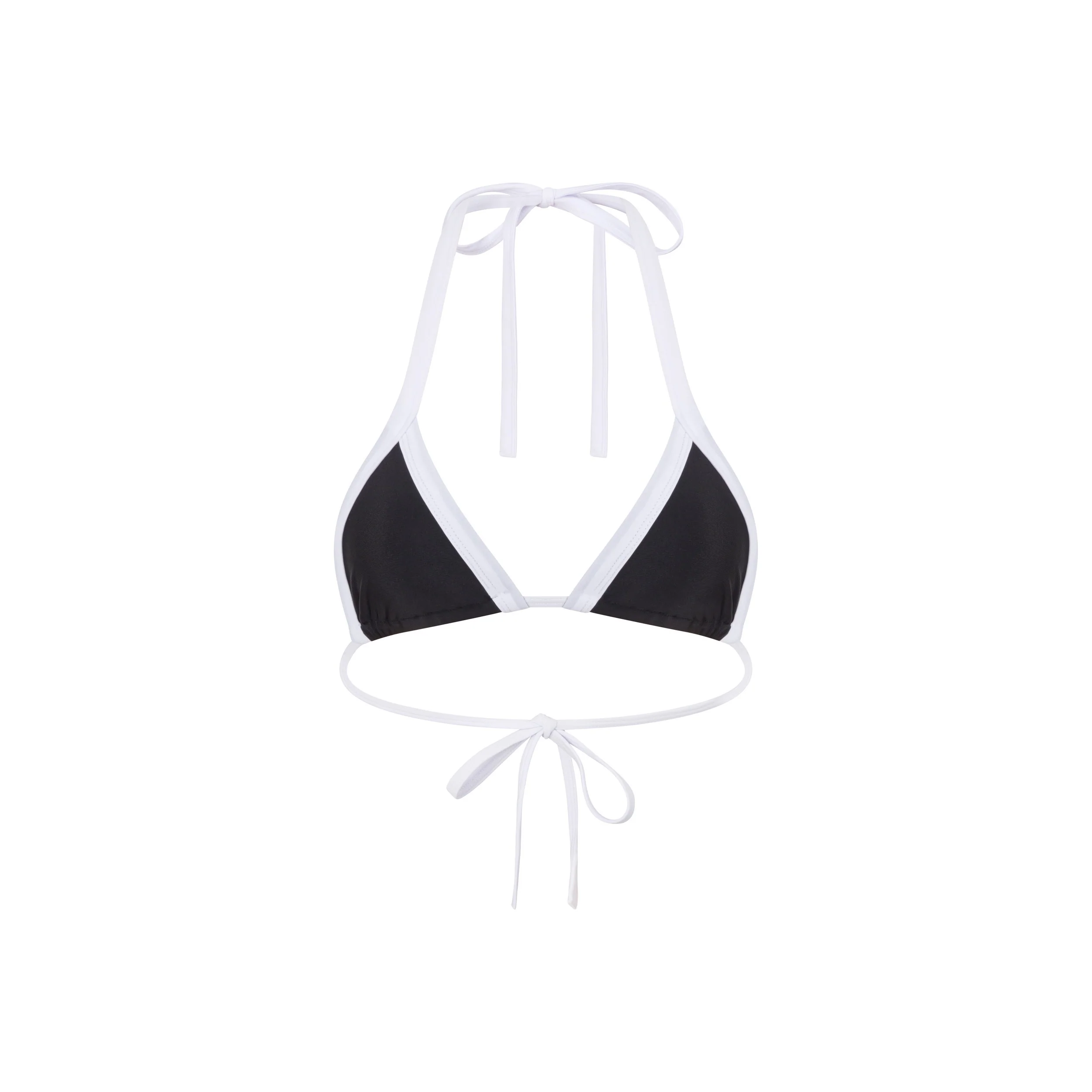 Black/Ivory - Micro Bikini Top - Image 6