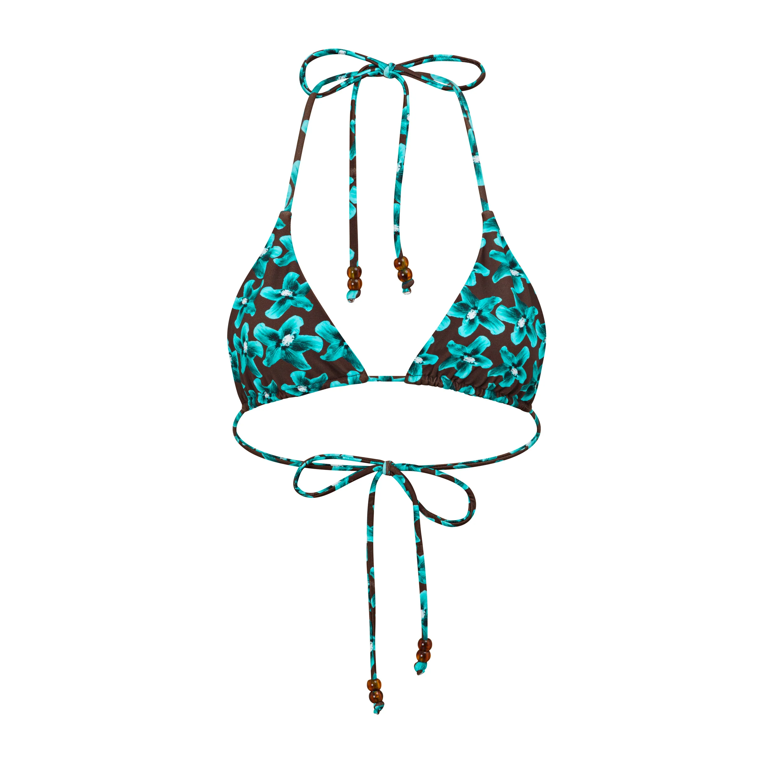 Blue Caribbean - Halter Bikini Top - Image 6