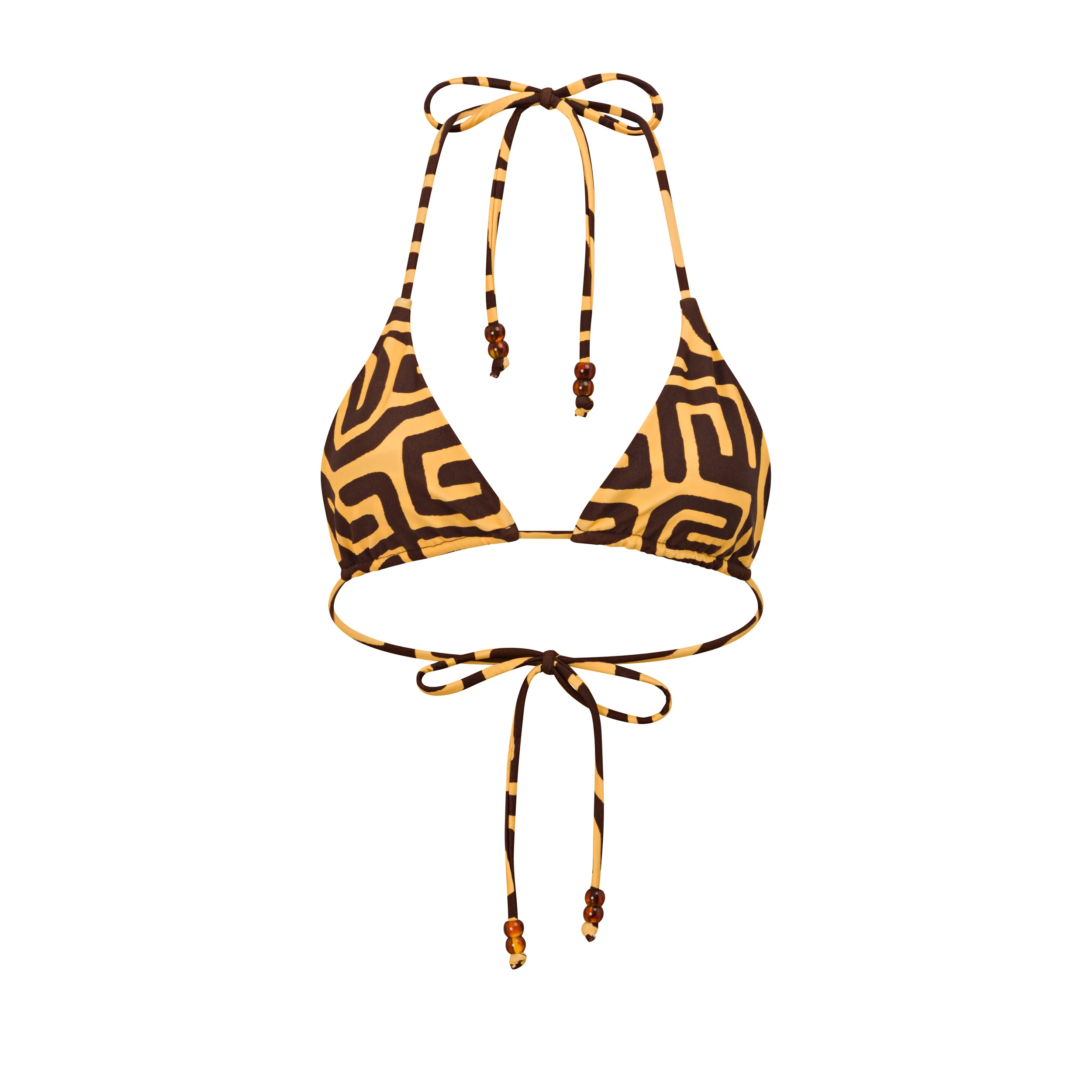 Desert Maze - Halter Bikini Top - Image 6