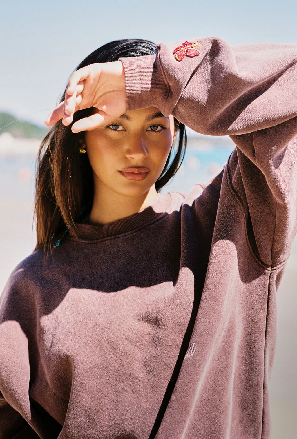 Hibiscus Staple Crew Neck - Vintage Brown - Image 3