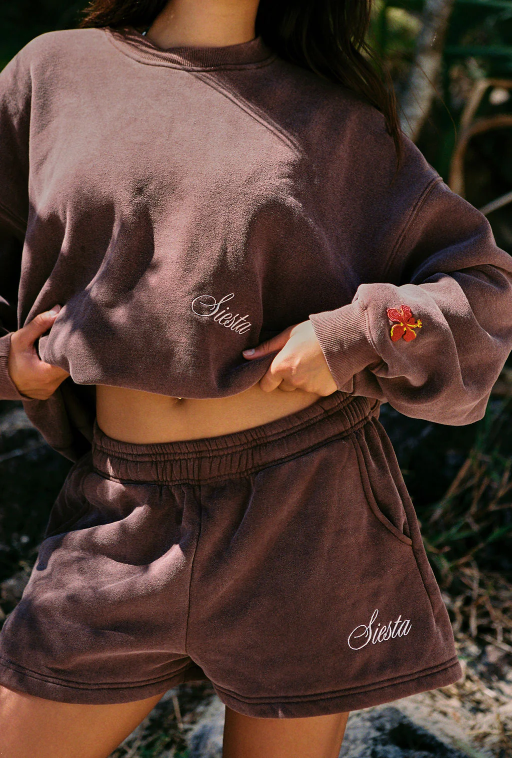 Hibiscus Staple Shorts - Vintage Brown - Image 4