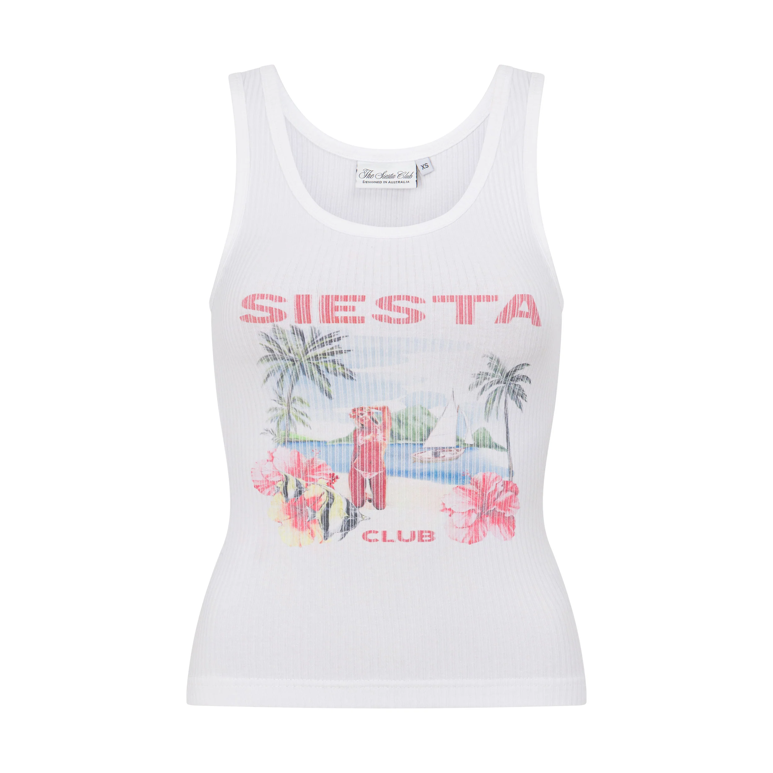 Moorea Tank - White - Image 4