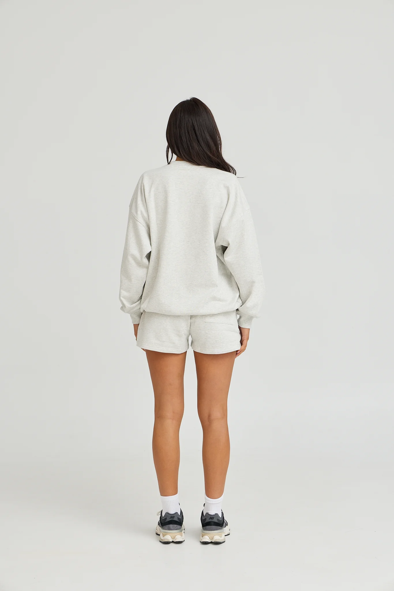 Staple Crew Neck - Grey Marle - Image 6