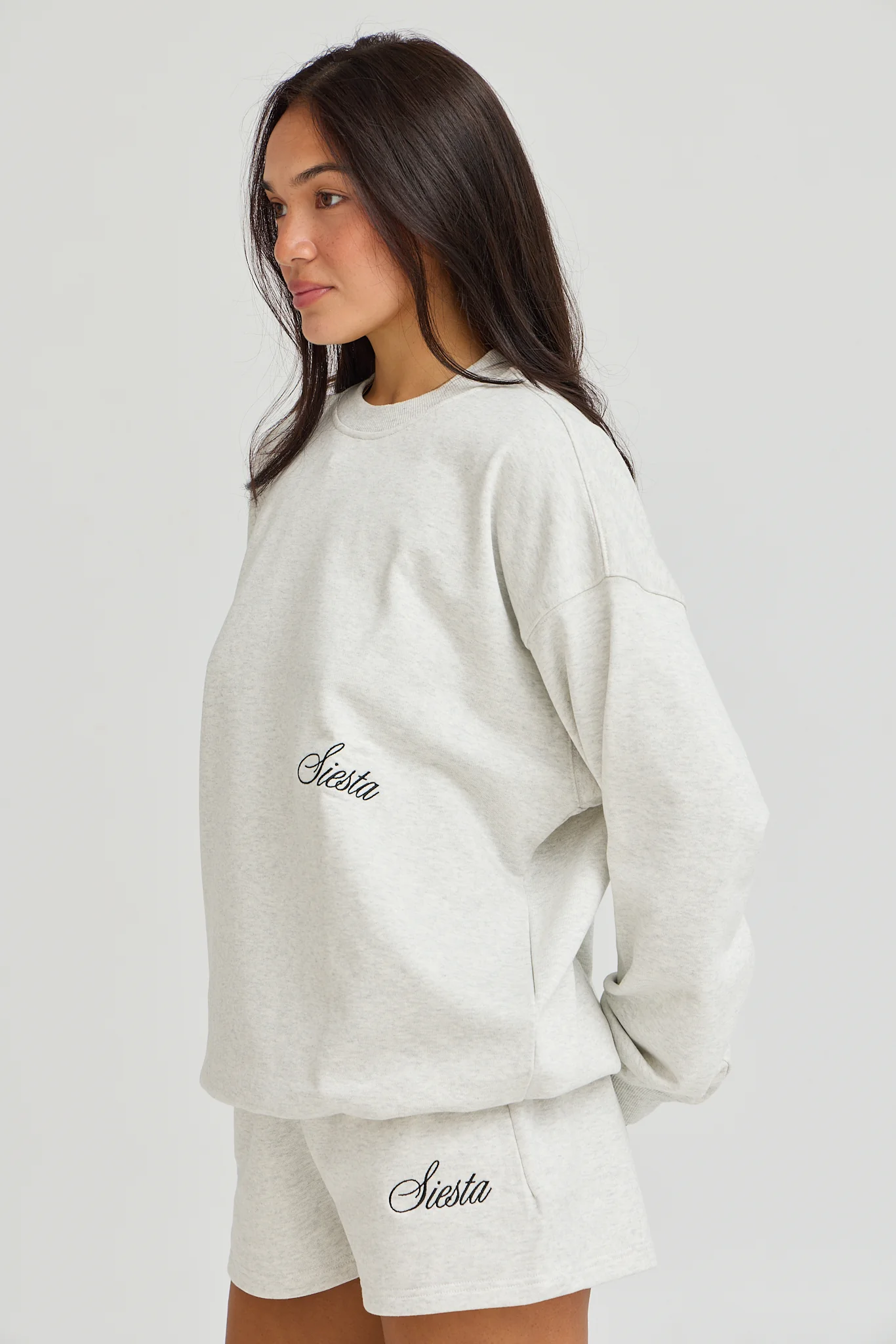 Staple Shorts - Grey Marle - Image 6