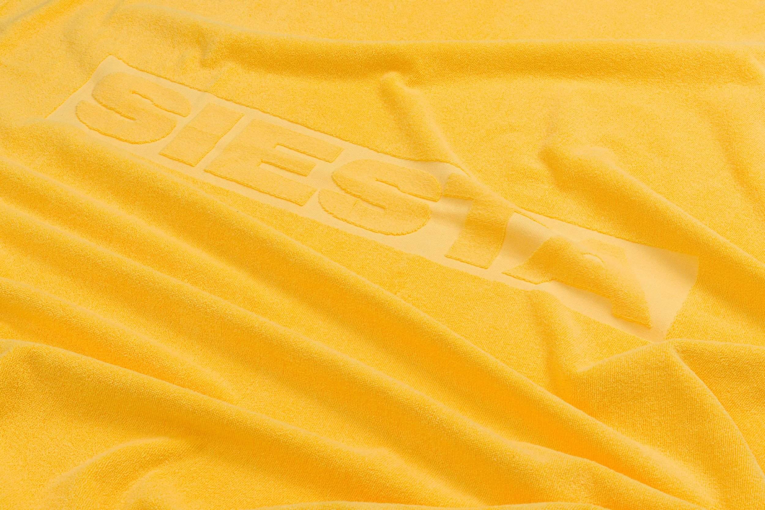 The Siesta Club Towel - Yellow - Image 3